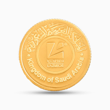 8g Holy Kaaba Design Gold Coin in 24K Gold - CG24ST95