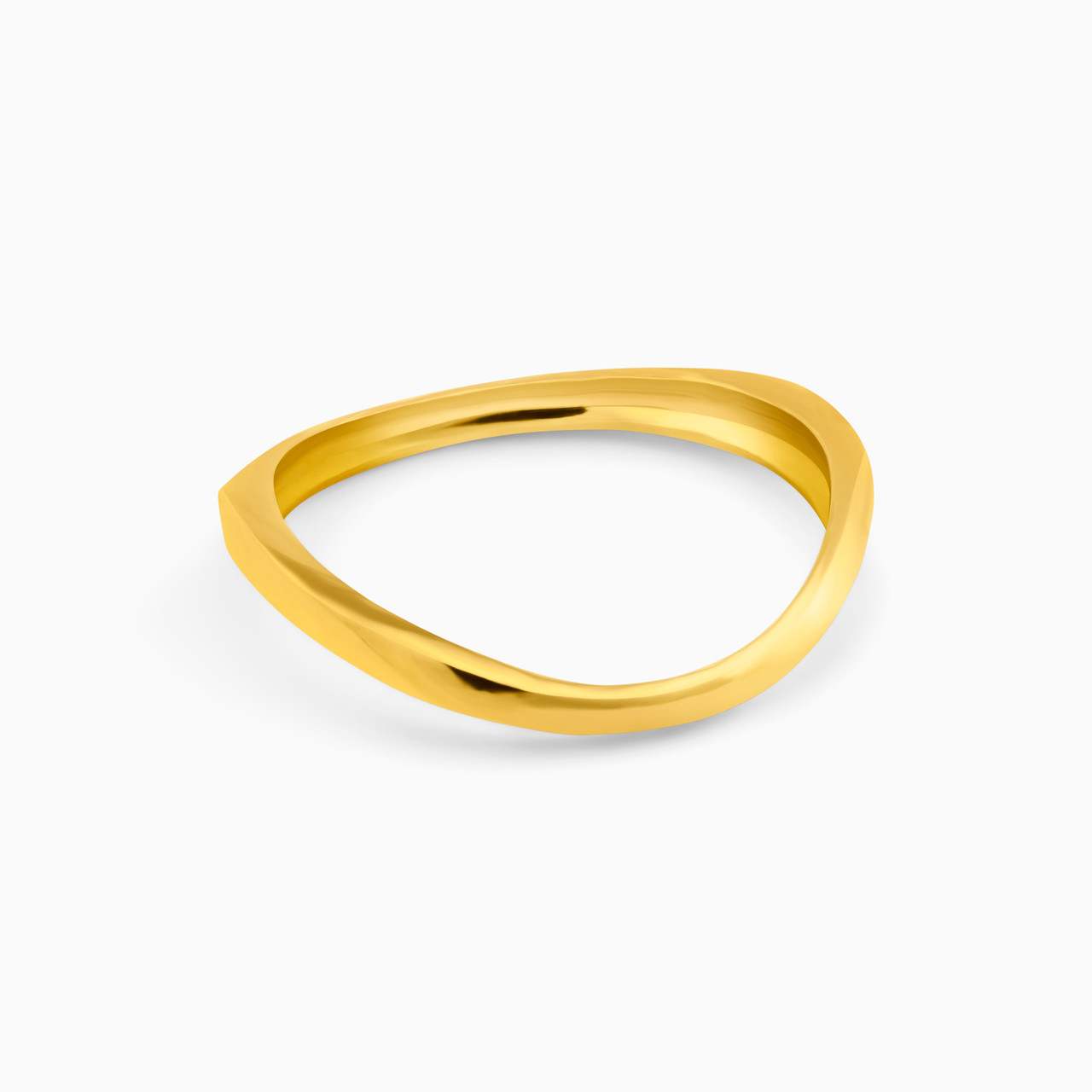 18K Gold Band Ring