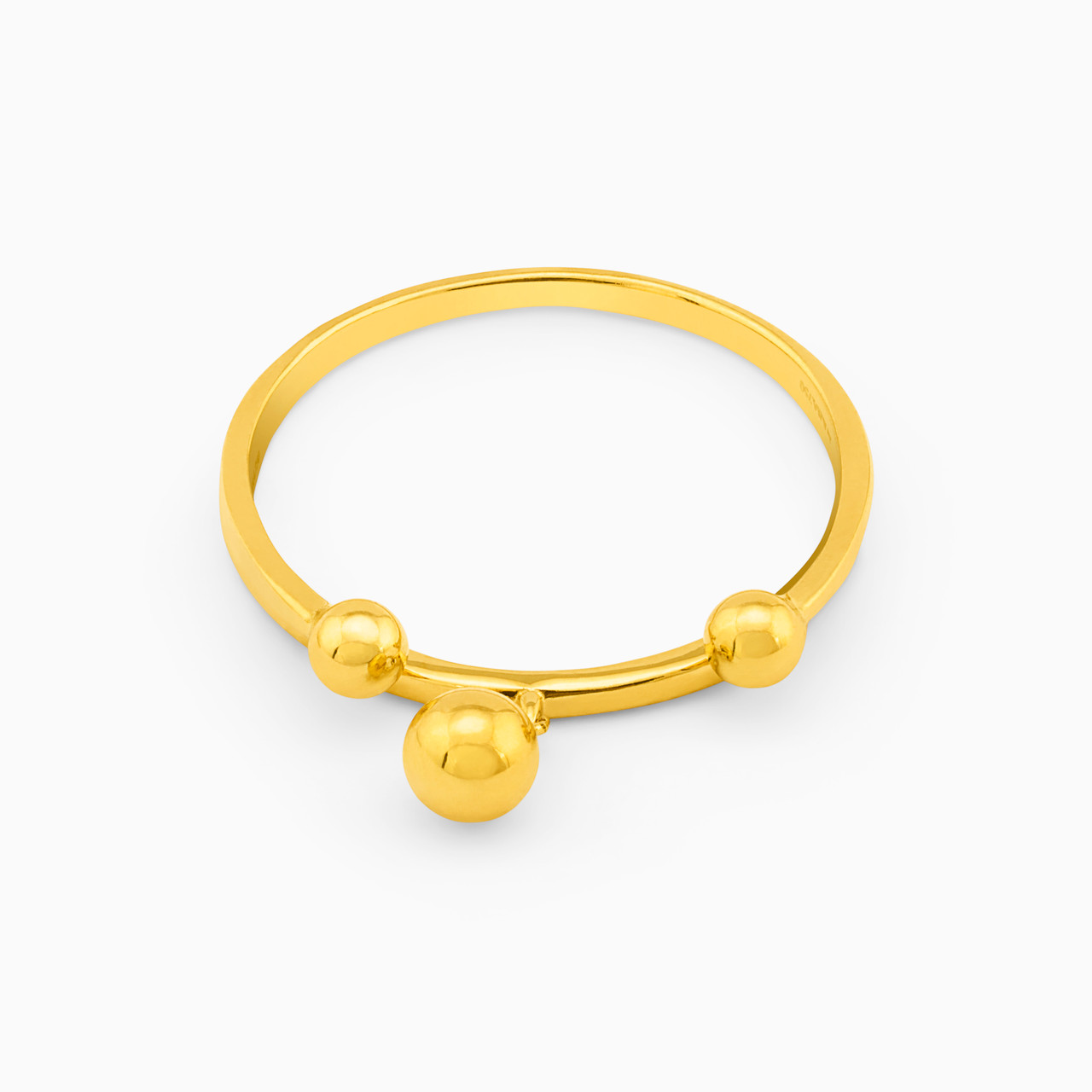 18K Gold Statement Ring