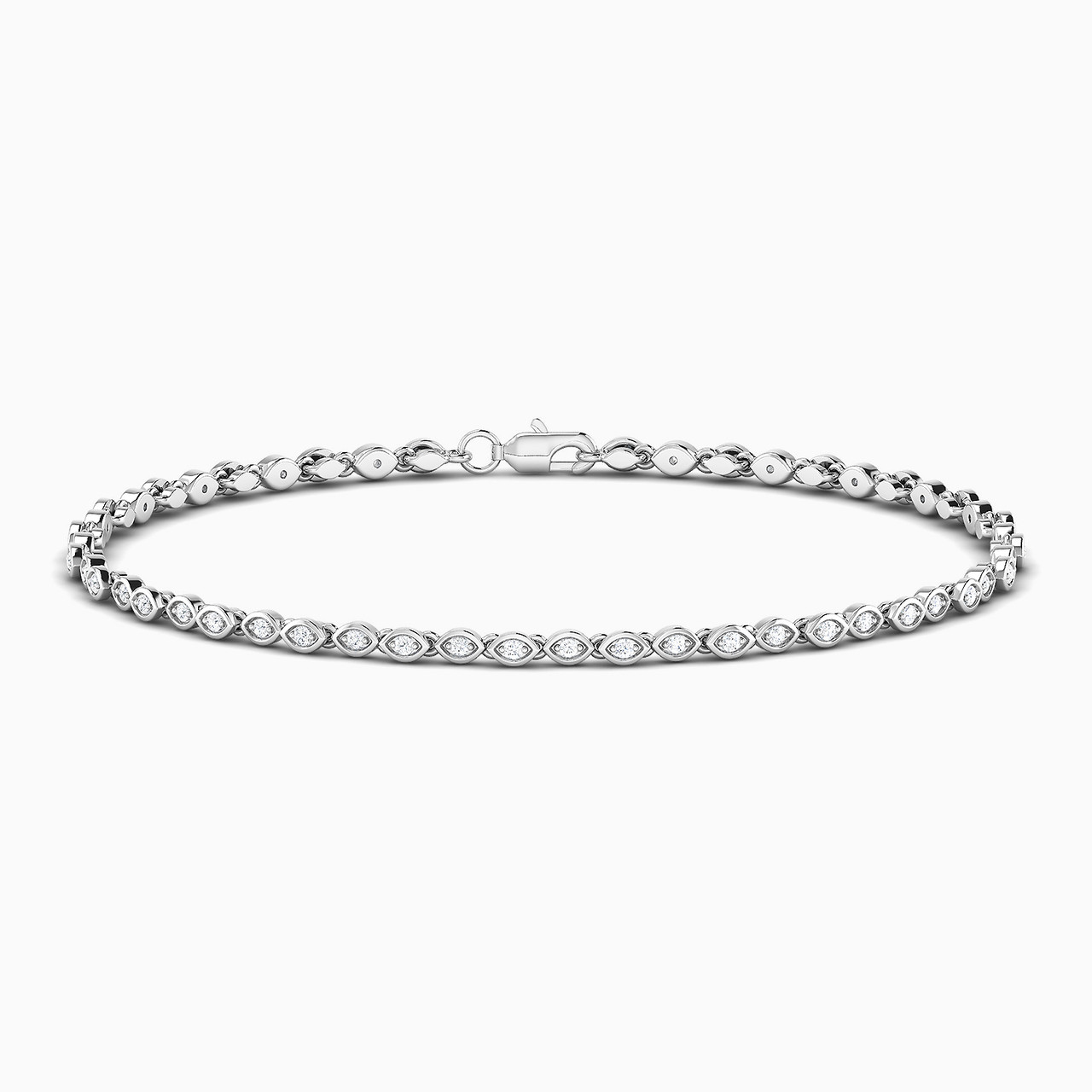 18K Gold Diamond Tennis Bracelet