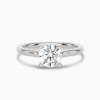 1 CT Brilliant Lab Grown Diamond Statement Ring in 18K Gold - AJR35537