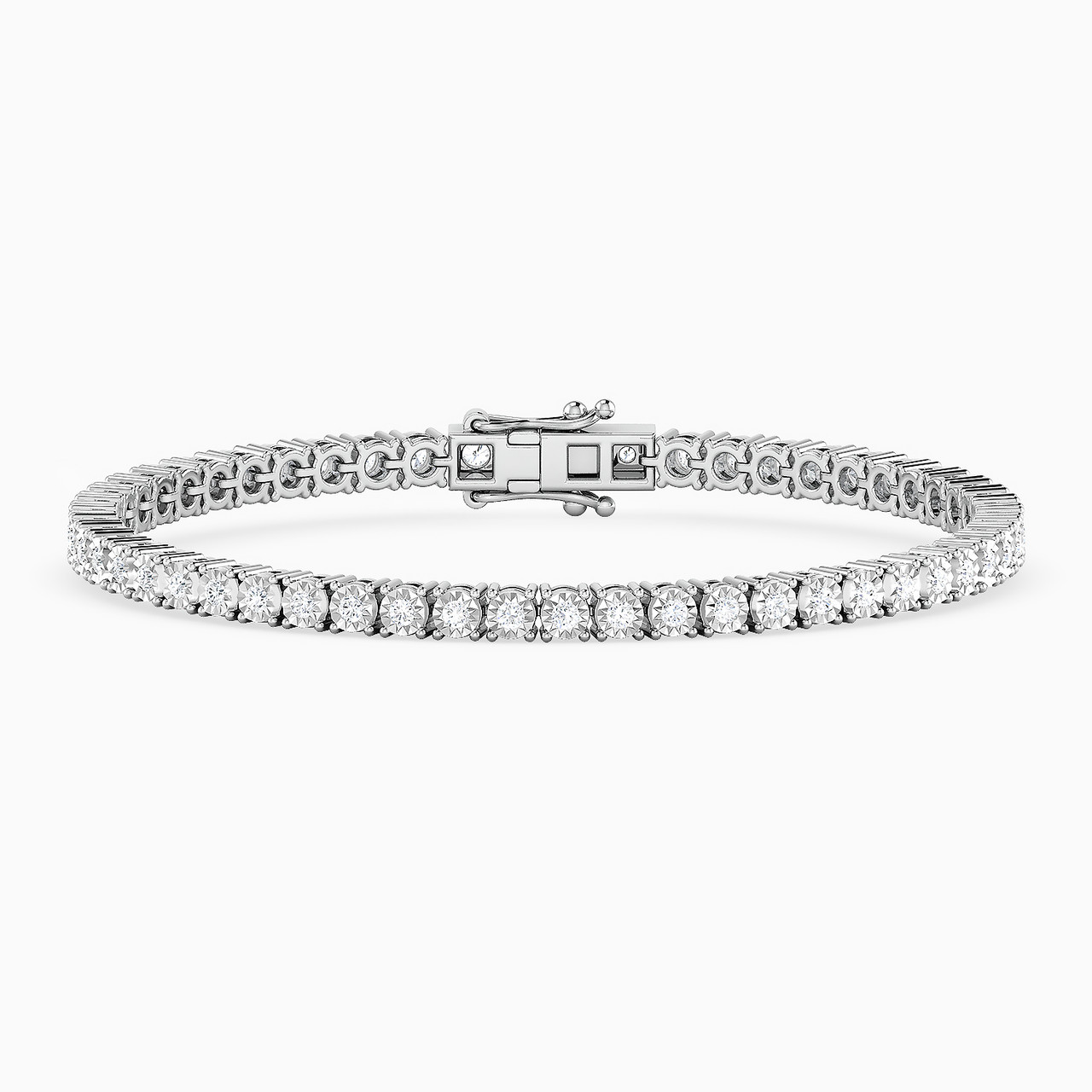 18K Gold Diamond Tennis Bracelet