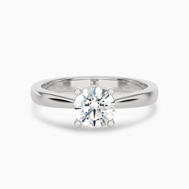 0.91 CT Brilliant Lab Grown Diamond Statement Ring in 18K Gold - SAR05088