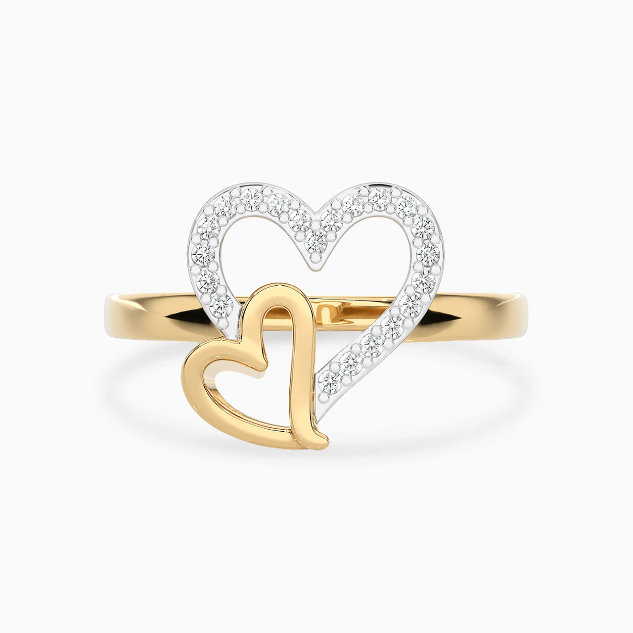 18K Gold Diamond Statement Ring