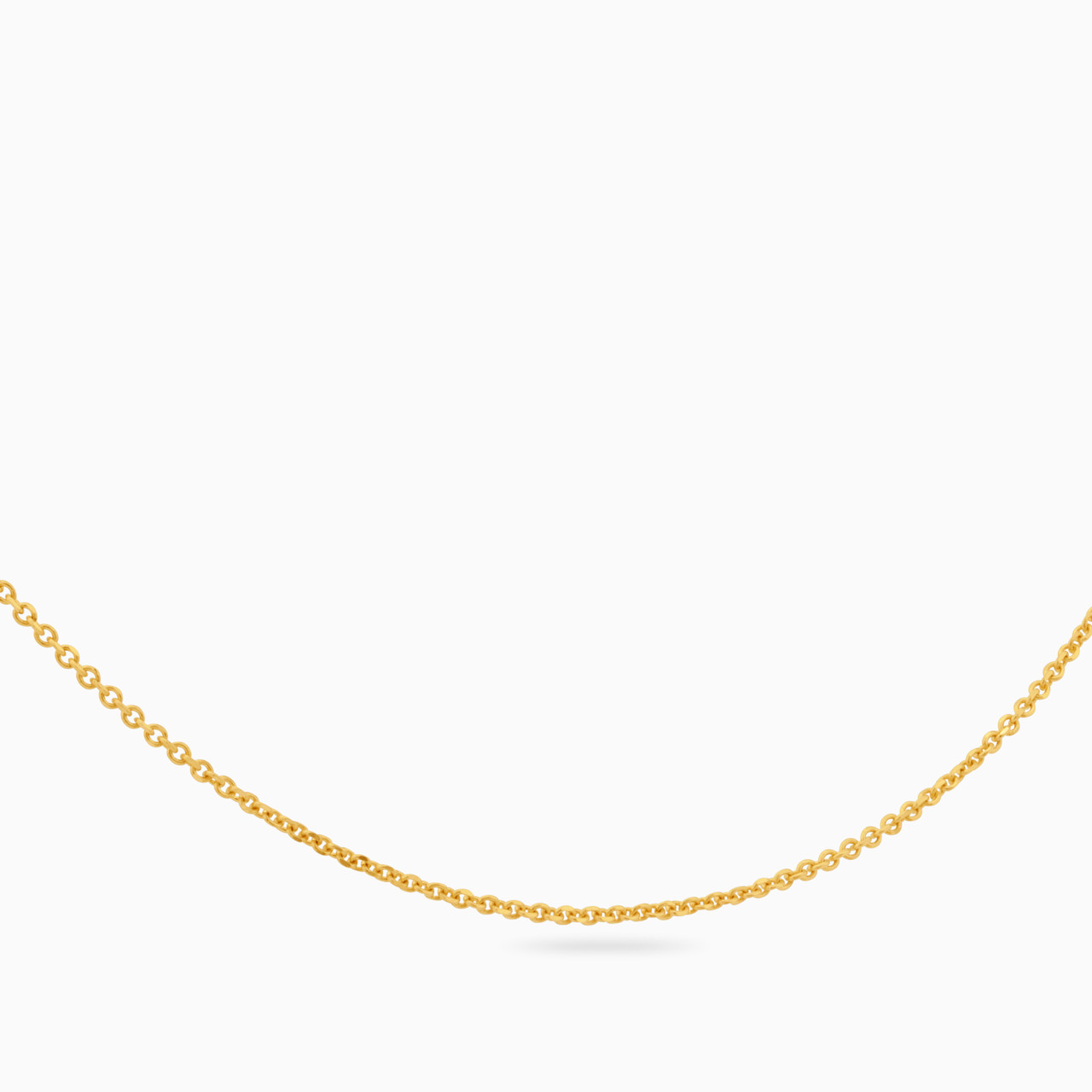 Link Chain Necklace in 18K Gold