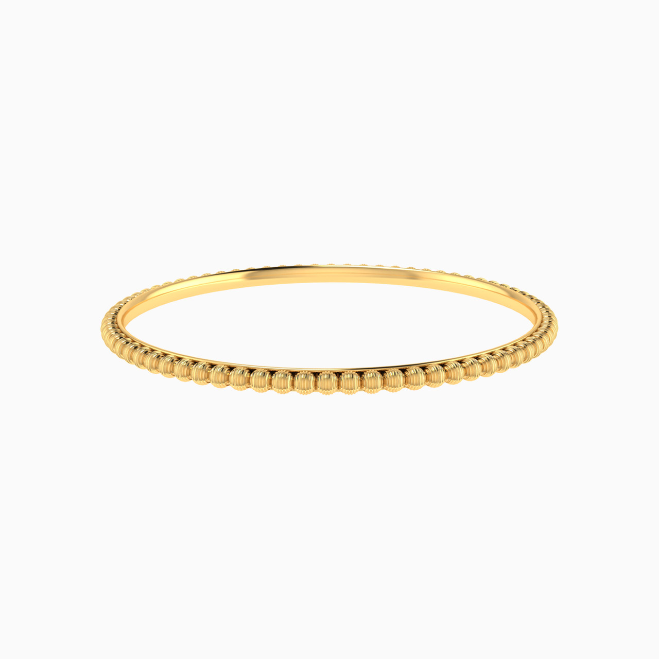 Kids 18K Gold Bangle Bracelet