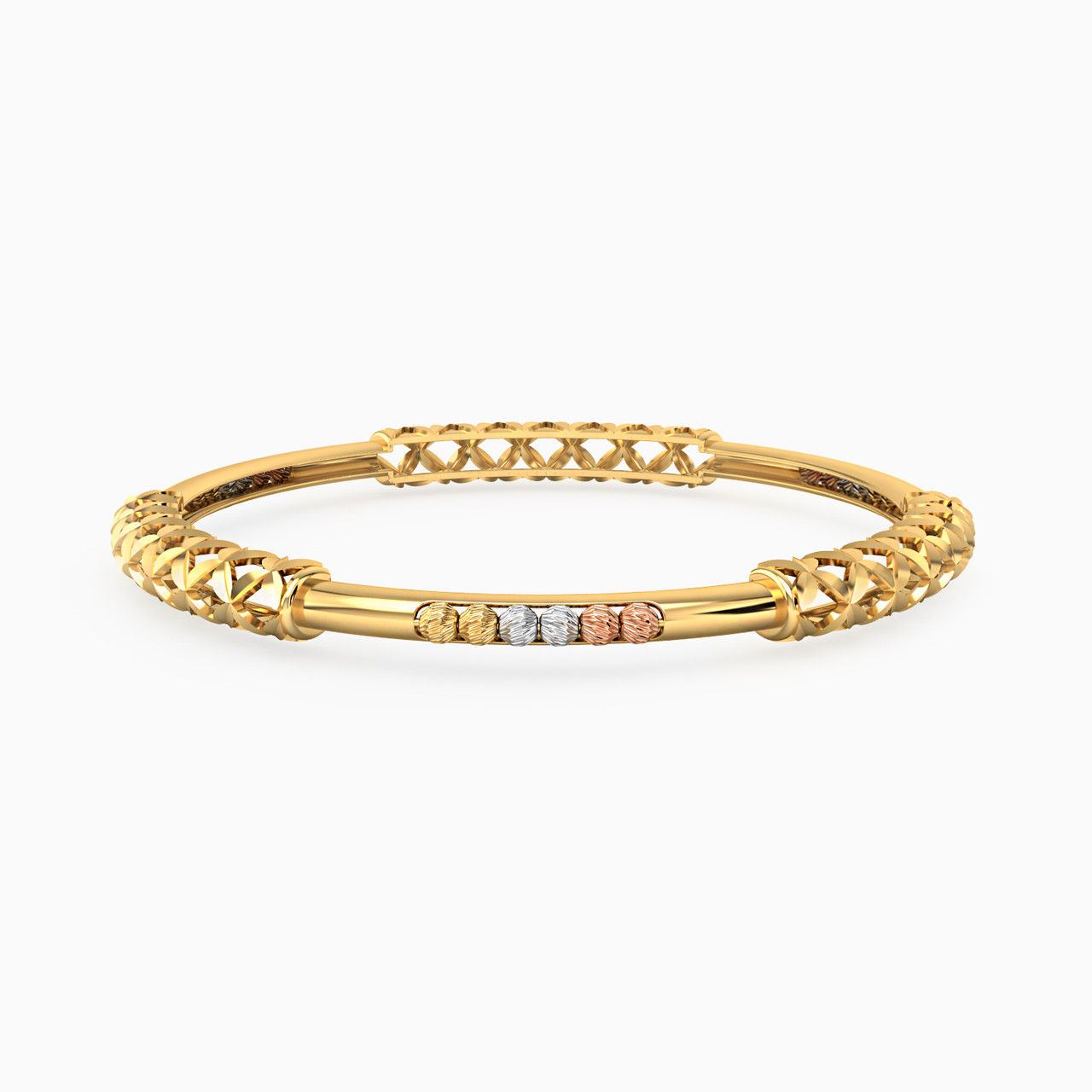 Kids 18K Gold Bangle Bracelet