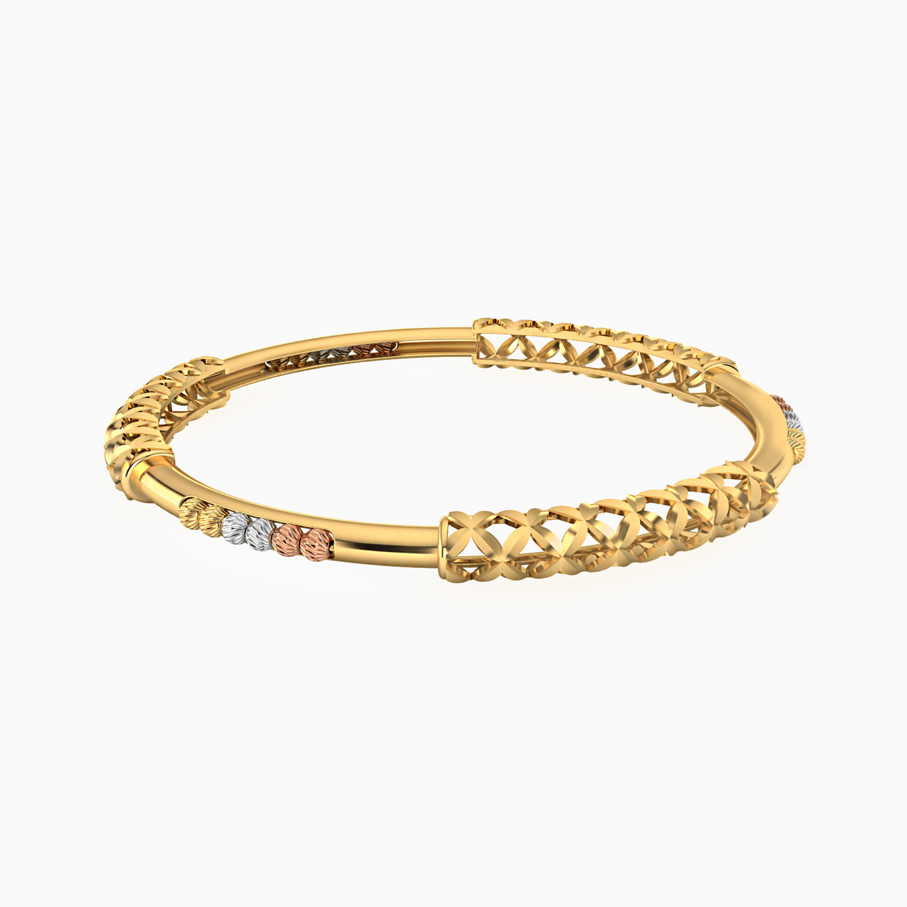 Kids 18K Gold Bangle Bracelet