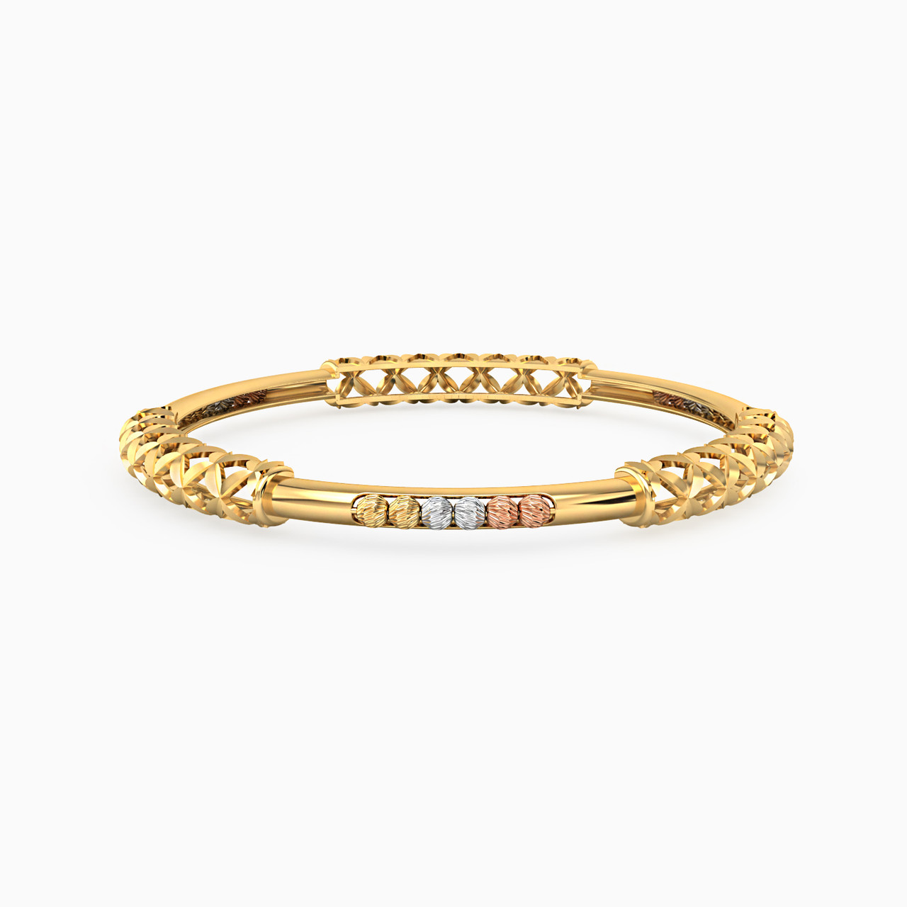 Kids 18K Gold Bangle Bracelet