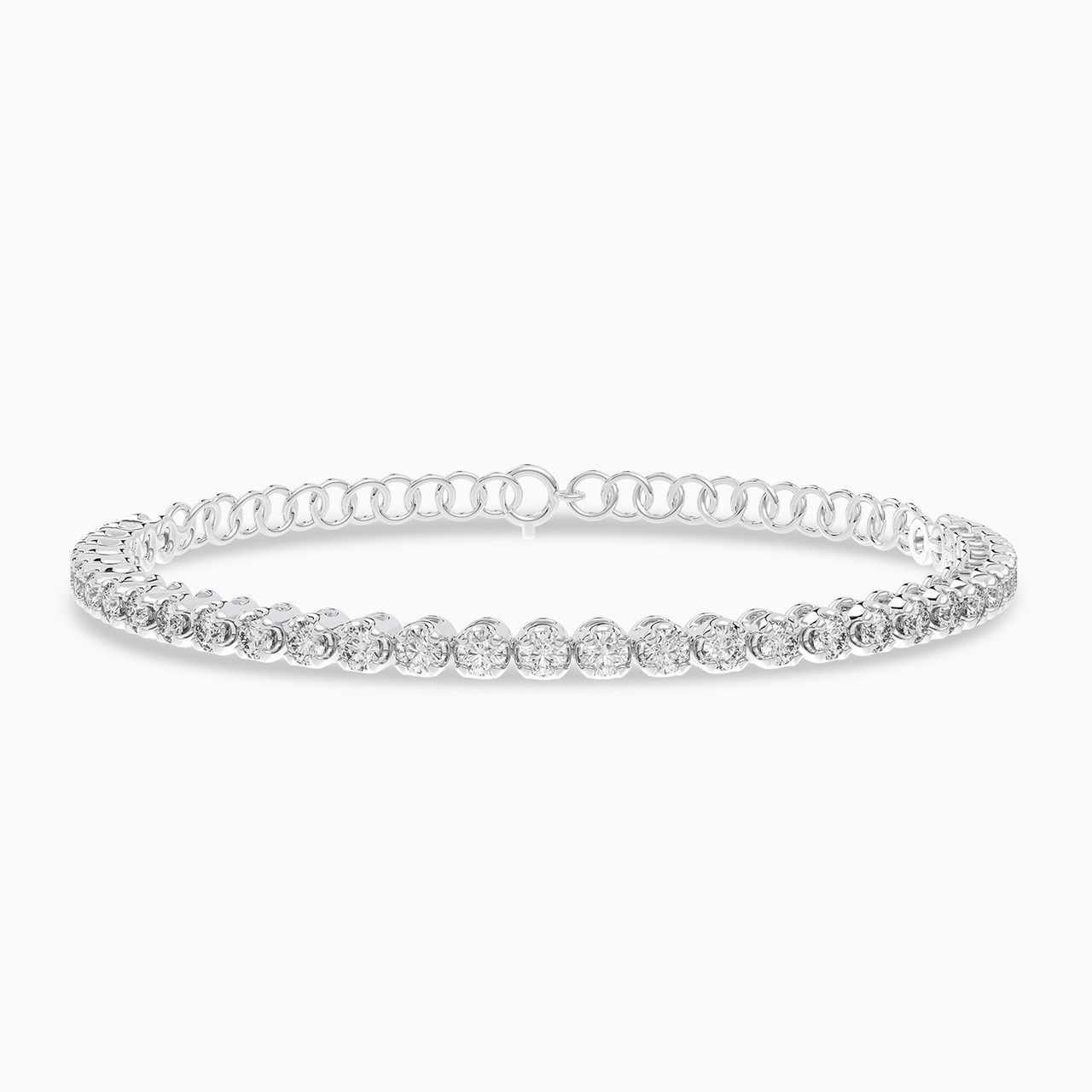 Diamond Tennis Bracelet in 18K Gold