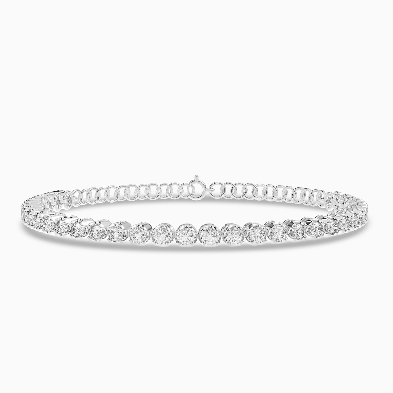 Diamond Tennis Bracelet in 18K Gold