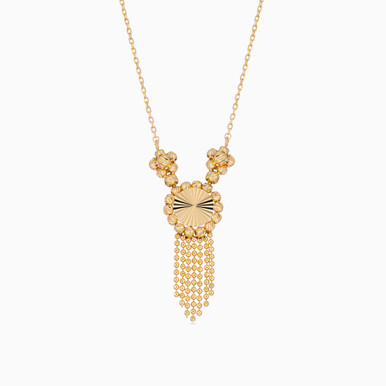Tassel Necklace in 21K Gold - 12005020172 Tassel Necklace in 21K Gold - 12005020172