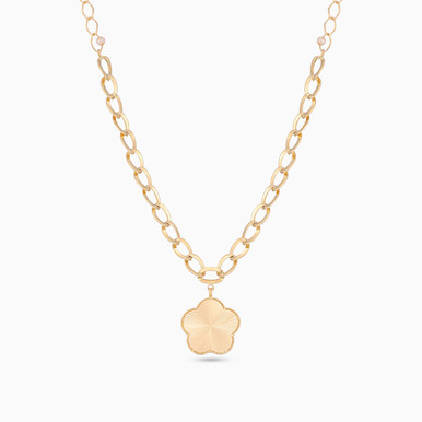 Flower Full Set in 21K Gold (4 Pieces) - 12001110621