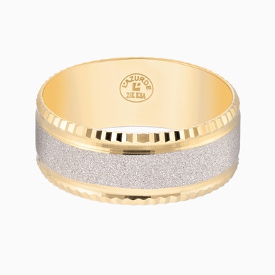 Textured Ring in 21K Gold - 12038430051