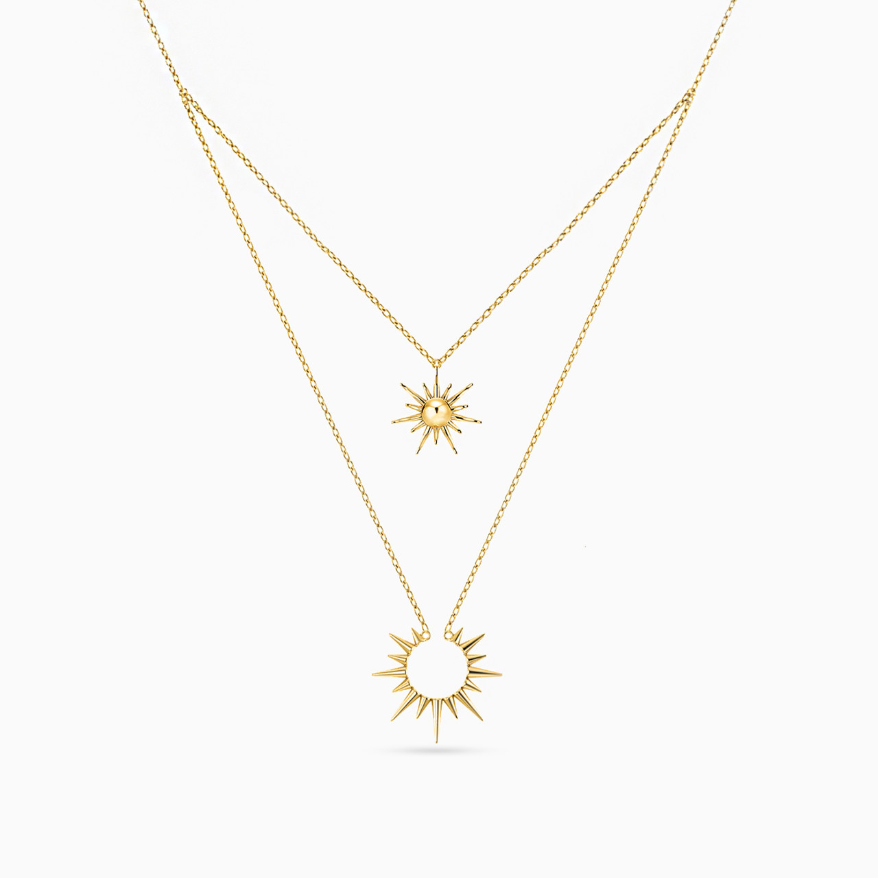 18K Gold Layered Necklace