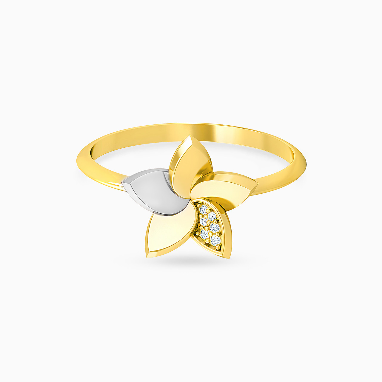 18K Gold Diamond Statement Ring