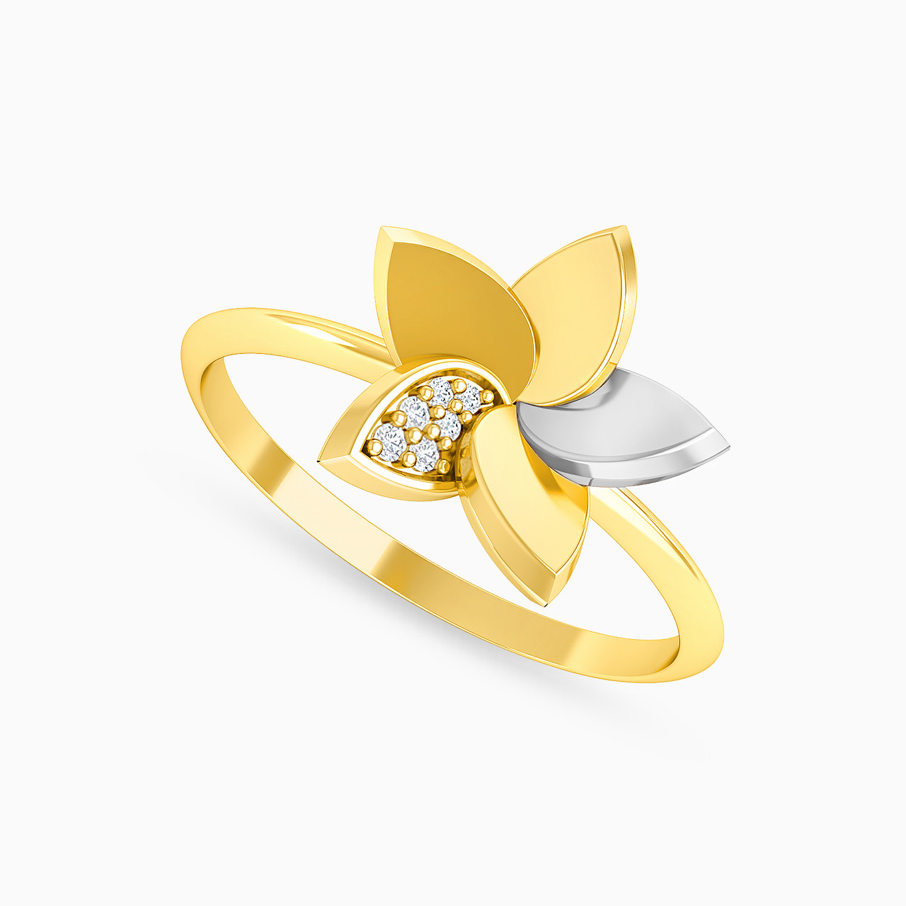 18K Gold Diamond Statement Ring