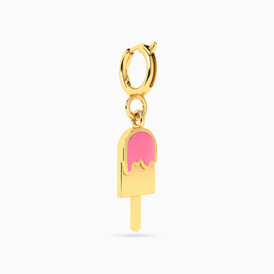 Popsicle Enamel Coated Charm in 18K Gold - 21053110072 Popsicle Enamel Coated Charm in 18K Gold - 21053110072