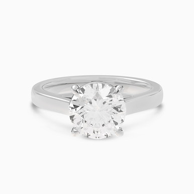 3.01 CT Lab Grown Diamond Solitaire Ring in 18K Gold - AMR07603 3.01 CT Lab Grown Diamond Solitaire Ring in 18K Gold - AMR07603