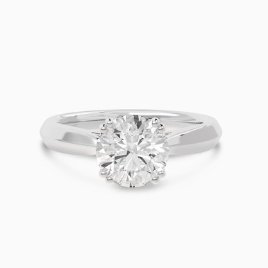 2.25 CT Lab Grown Diamond Solitaire Ring in 18K Gold - AMR07598 2.25 CT Lab Grown Diamond Solitaire Ring in 18K Gold - AMR07598