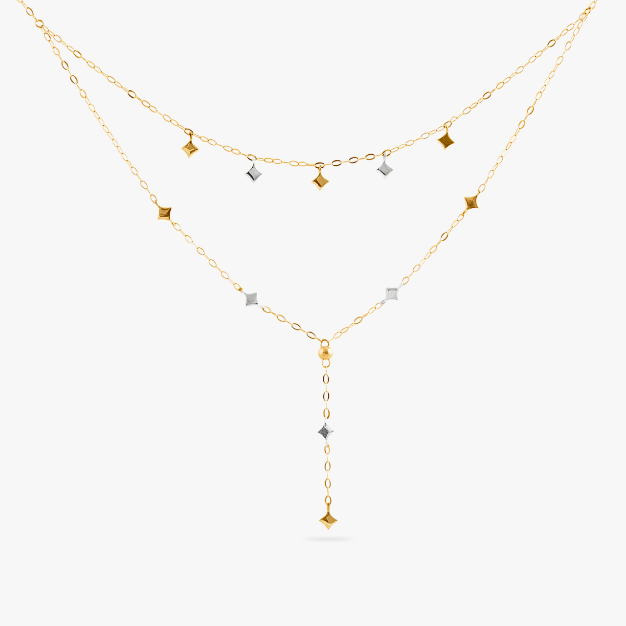 18K Gold Layered Necklace