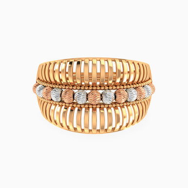 Gold beads Ring in 21K Gold - 22002112240 Gold beads Ring in 21K Gold - 22002112240