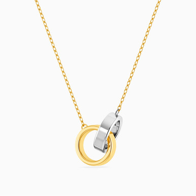 Circle Necklace in 18K Gold - 21046130018