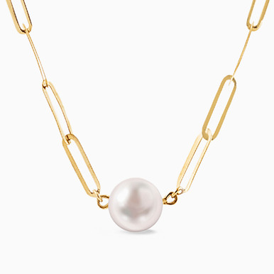 Links Pearls Pendant Necklace in 18K Gold - 21046030315