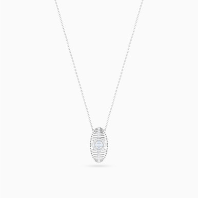 Diamond Necklace In 18K Gold - PN420061W18DI1