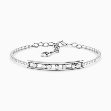 Diamond Bracelet In 18K Gold - BG400046W18DI1