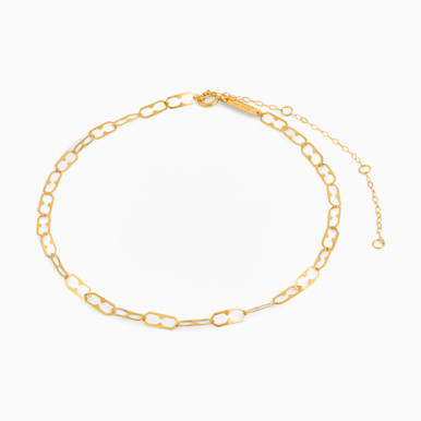 Links Chain Anklet in 18K Gold - 21050140028
