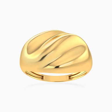 Sand inspired Ring In 18K Gold - 21002111719