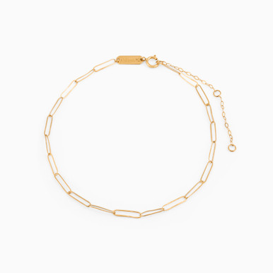 Links Chain Anklet in 18K Gold - 21050140025