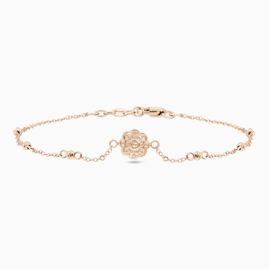 Bead Chain Bracelet in 21K Gold - 12010250006 Bead Chain Bracelet in 21K Gold - 12010250006