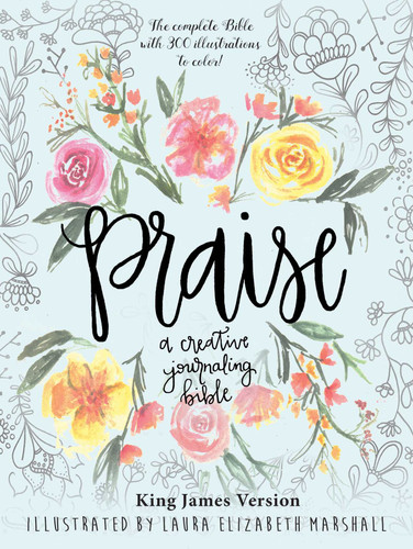 Praise: A Creative Journaling Bible by Laura Elizabeth Marshall, 9781680992809