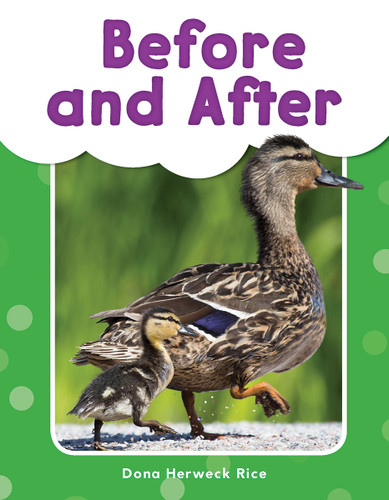 Before and After by Dona Herweck Rice, 9781493898152