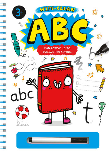 Help with Homework: 3+ ABC (Wipe-Clean Workbook) by Igloo Books, 9781788108447