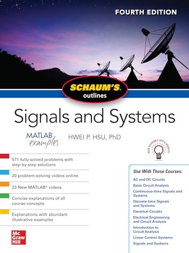 Schaum's Outline of Signals and Systems, Fourth Edition by Hwei P. Hsu, 9781260454246