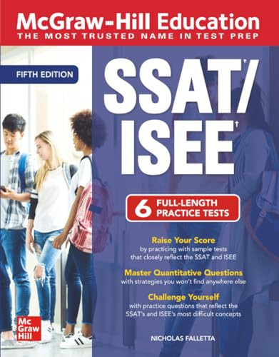 McGraw-Hill Education SSAT/ISEE, Fifth Edition by Nicholas Falletta, 9781260458039