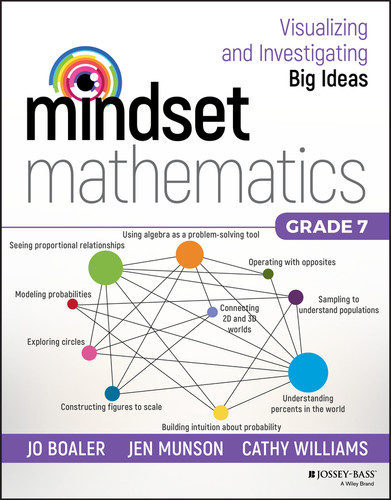 Mindset Mathematics: Visualizing and Investigating Big Ideas, Grade 7 by Jo Boaler, Jen Munson, Cathy Williams, 9781119357919