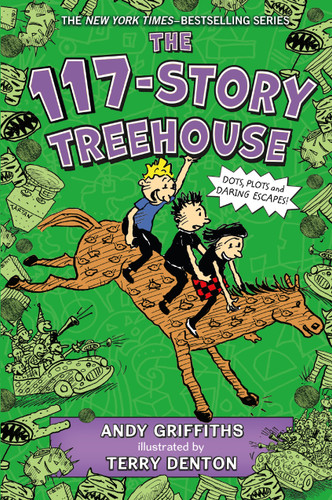 The 117-Story Treehouse (Dots, Plots & Daring Escapes!) by Andy Griffiths, Terry Denton, 9781250317209