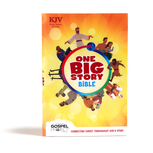 KJV One Big Story Bible, Hardcover (Connecting Christ Throughout God's Story) by Holman Bible Publishers, 9781535990622