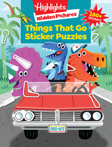 Things That Go Sticker Puzzles by Highlights, 9781629799506