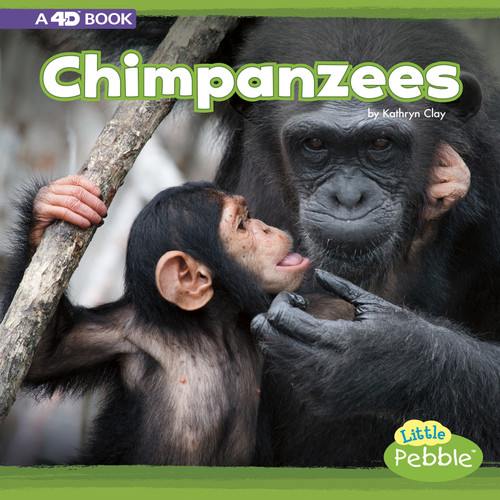 Chimpanzees (A 4D Book) by Kathryn Clay, 9781977100818