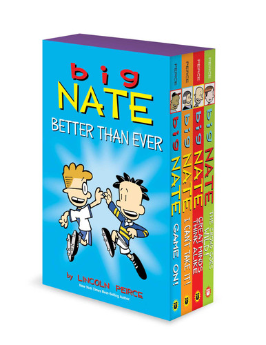 Big Nate Better Than Ever: Big Nate Box Set Volume 6-9 by Lincoln Peirce, 9781524855123