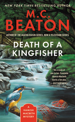 Death of a Kingfisher by M. C. Beaton, 9780446547352