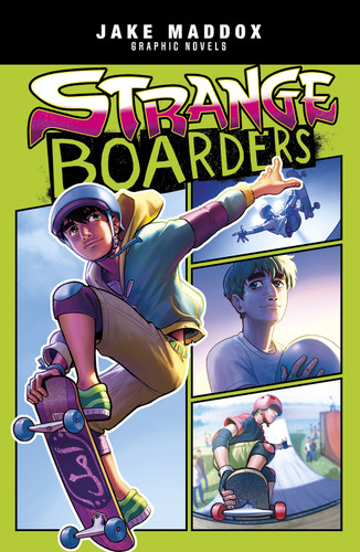 Strange Boarders - 9781496560506 by Fernando Cano, Berenice Muñiz, Jake Maddox, 9781496560506