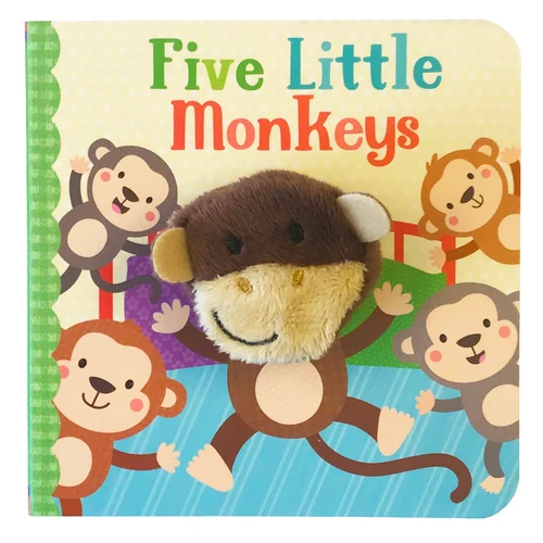 Five Little Monkeys Puppet Book (Miniature Edition) by Sarah Ward, Cottage Door Press, 9781680524376