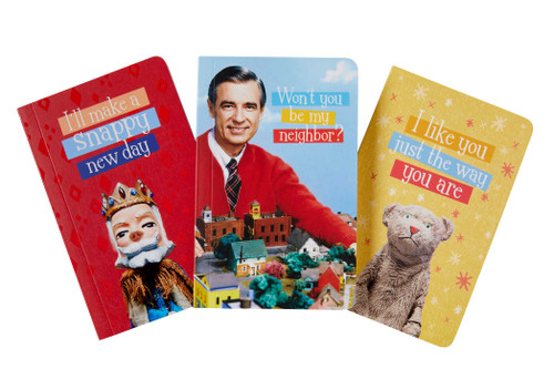 Mister Rogers' Neighborhood Pocket Notebook Collection (Set of 3) (Miniature Edition) by Insight Editions, 9781683838234