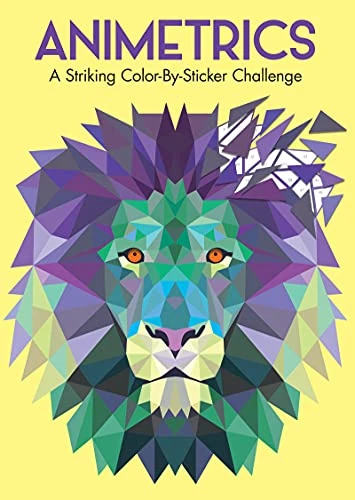 Animetrics (A Striking Color-By-Sticker Challenge) by Jack Clucas, Jonny Reinhart, 9781438009919